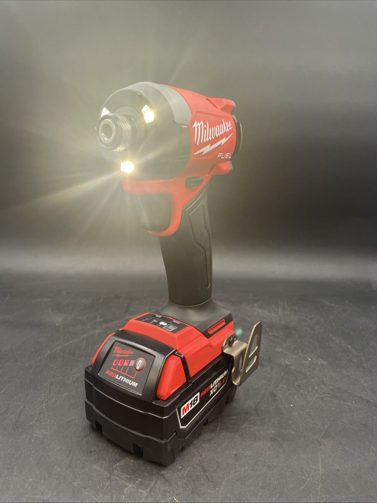 Milwaukee 2953-20 18V Cordless Impact Driver w/ M18 5.0 Ah Battery + Charger