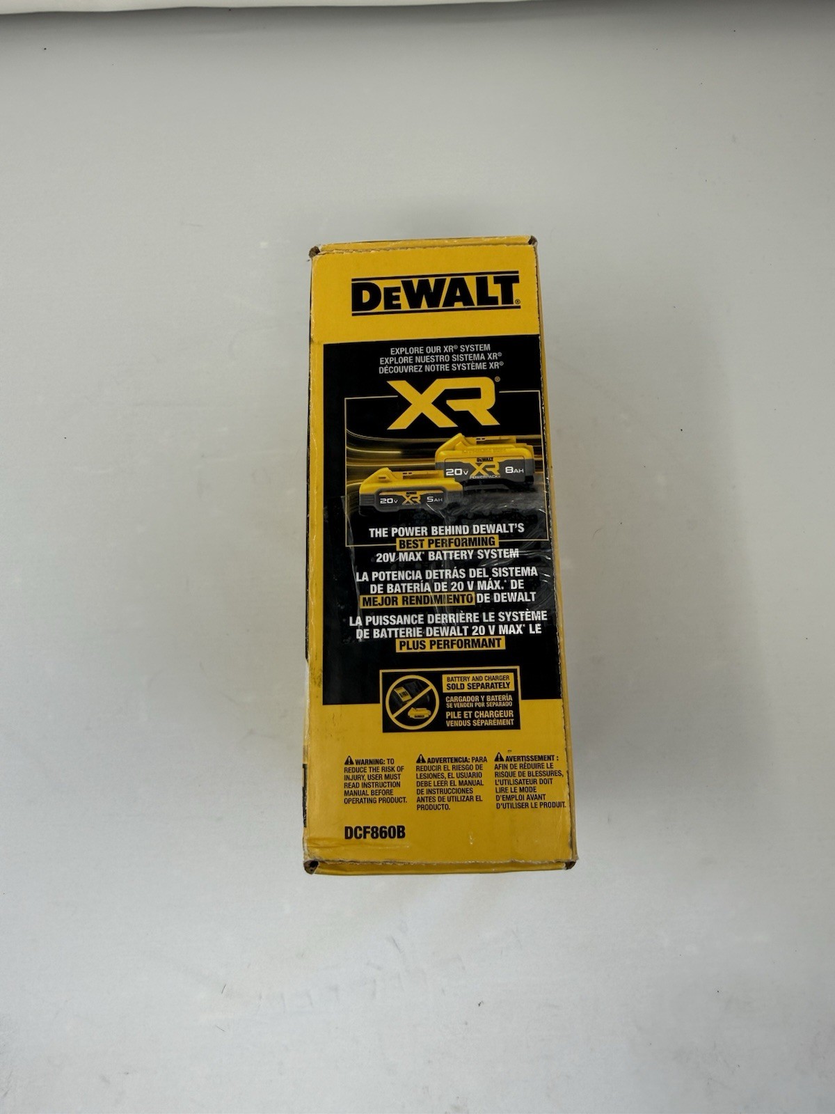 DEWALT DCF850B ATOMIC 20V MAX 1/4 inch Cordless Impact Driver (Tool Only) -…
