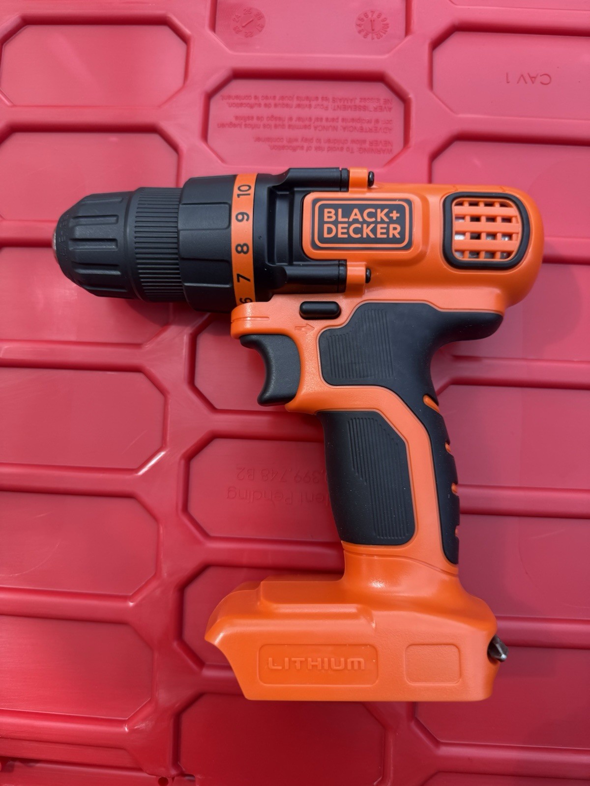 Set Of 2 BLACK+DECKER LDX120 20V Max Lithium-Ion Cordless 3/8 inch *Drills Only