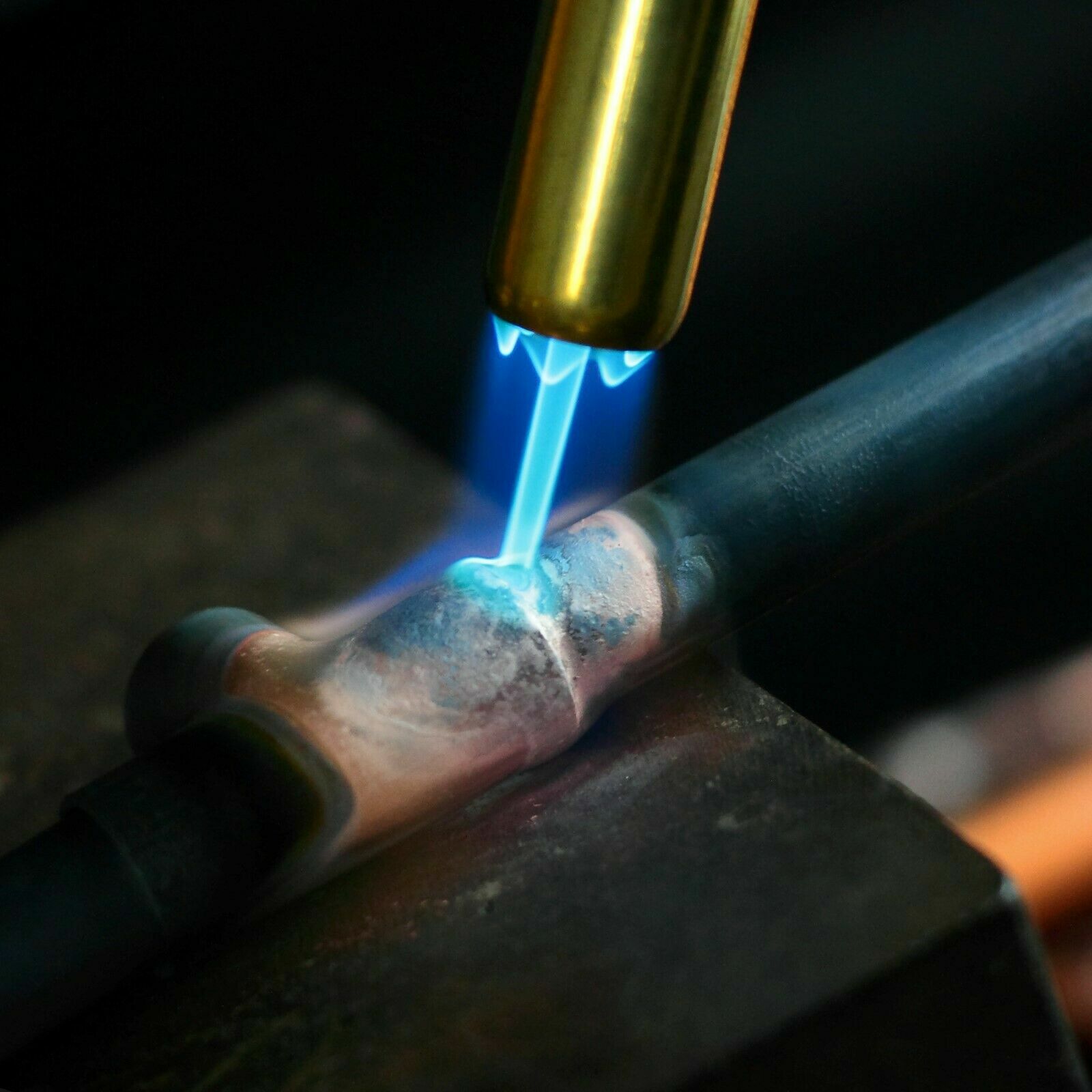 BLUEFIRE Metal Propane MAPP MAP Gas Weld Torch,3Tubes (Swirl,Pencil,Searing) Kit