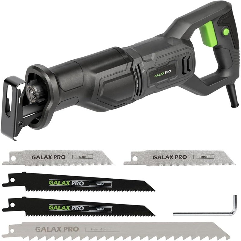 Powerful Reciprocating Saw 6A 3000SPM Variable Speed Quick Change Blade New