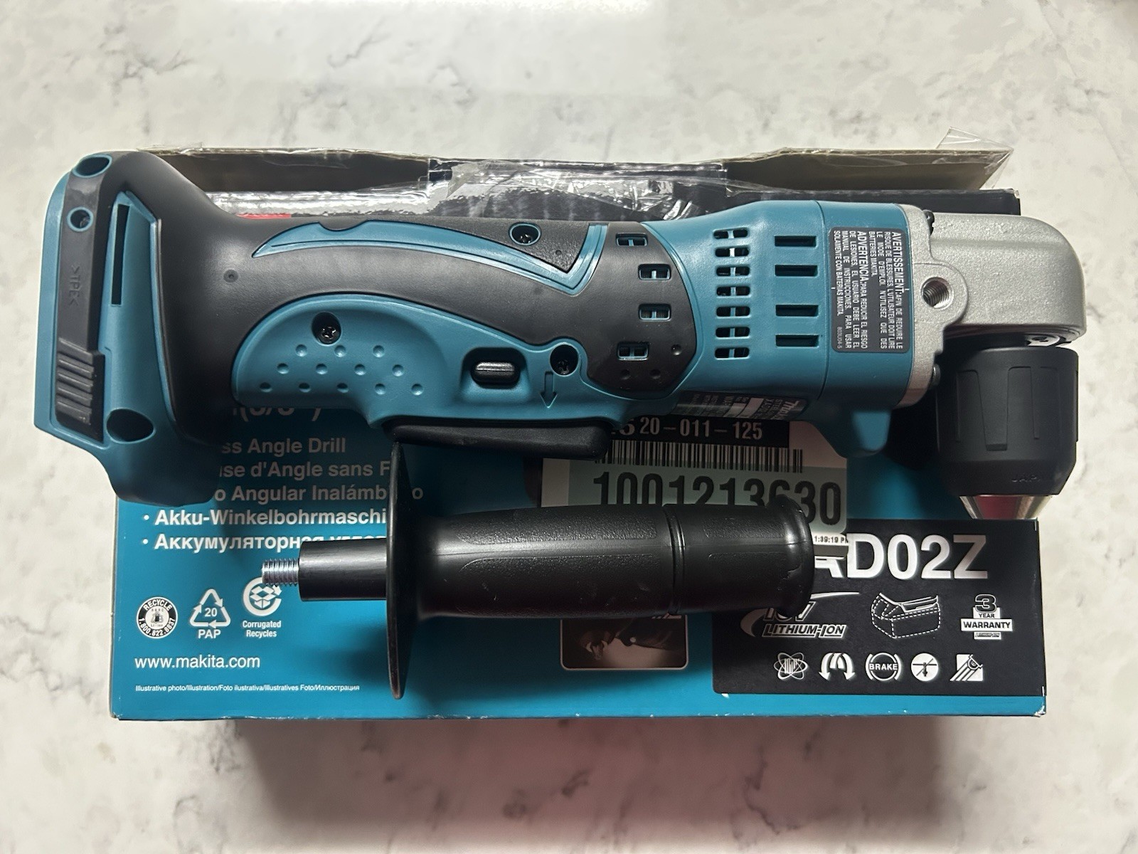 Makita XAD02Z 18V Cordless Right Angle Drill