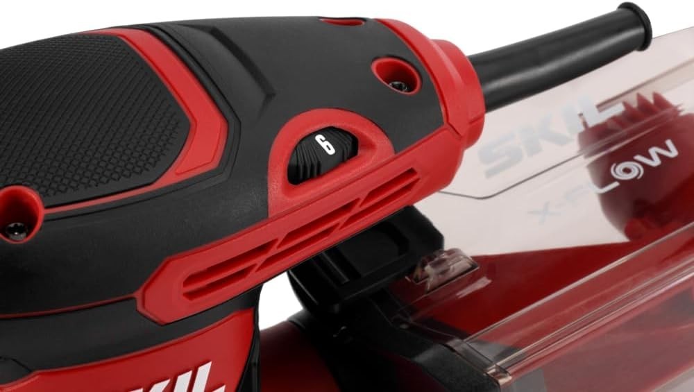 Powerful 5” Orbital Sander with Integrated Cyclonic Dust Collection – 3.4 lbs
