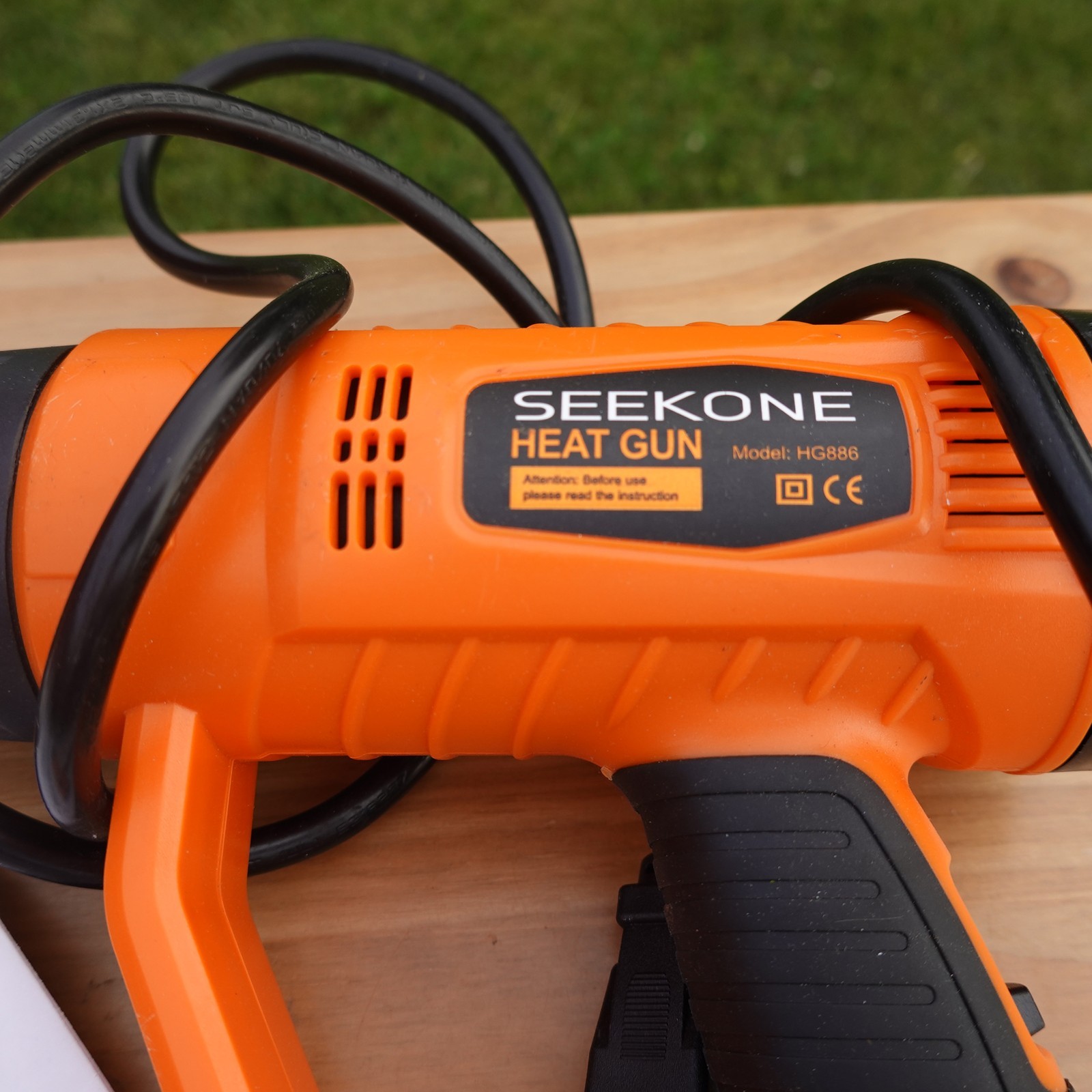 SEEKONE Heat Gun 1800W Heavy Duty Fast Heat Hot Air Gun Kit HG886