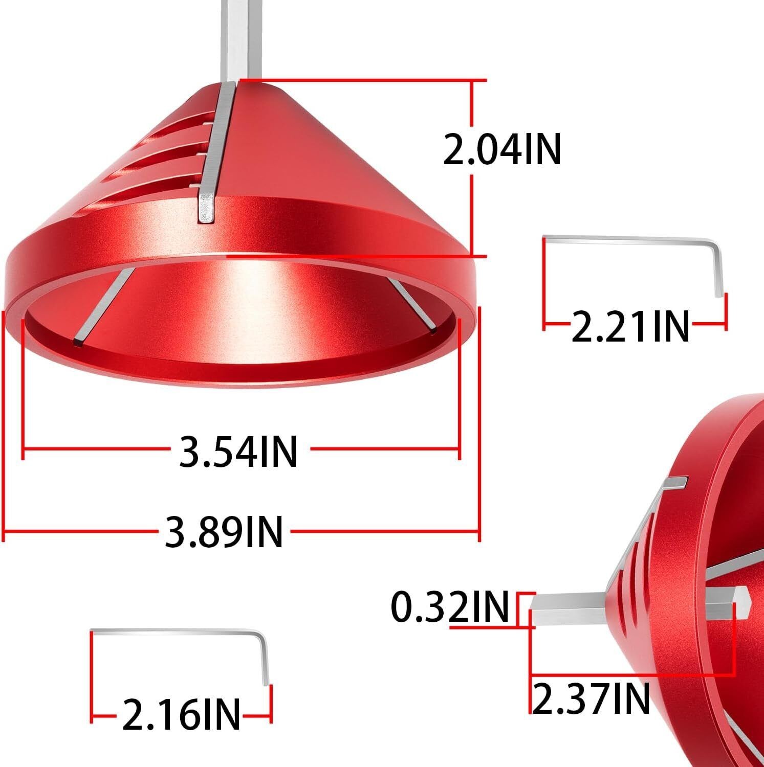 2 in 1 Inner-Outer PVC Deburring Tool PVC Chamfer Tool for PVC CPVC ABS PP PE