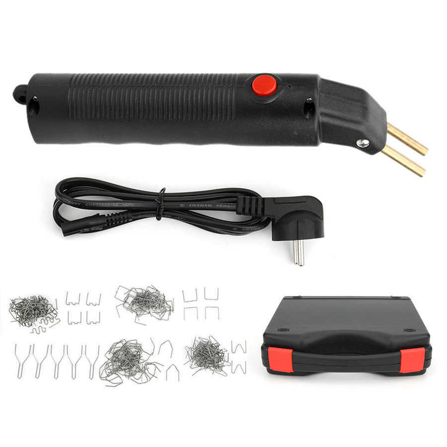 Car Bumper Repair Machine Hot Stapler Kit PVC Plastic Crack Repair Welding Tools