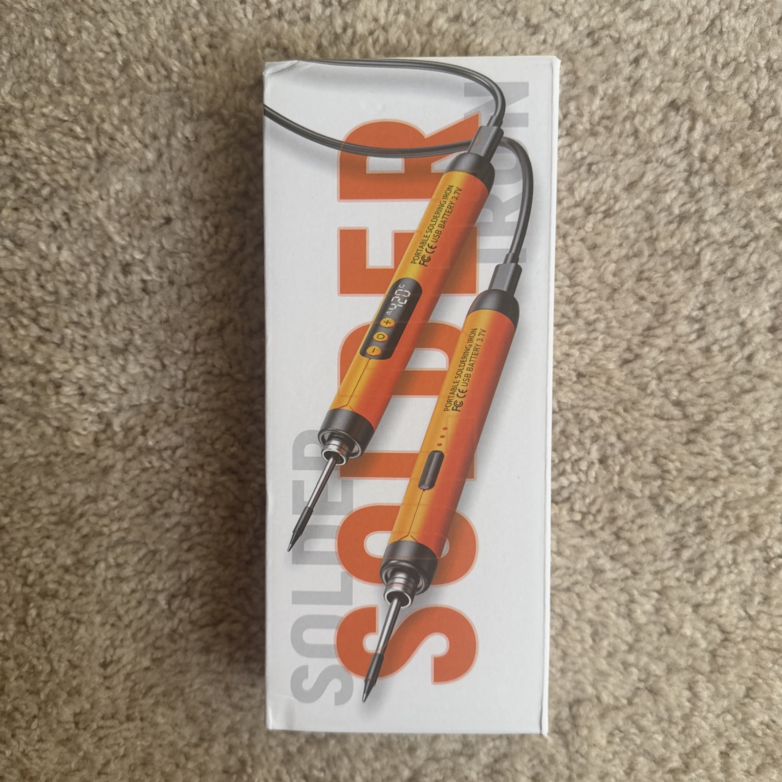 Rechargeable Wireless Welding Tool Digital Electric Soldering Iron Set Type-C US