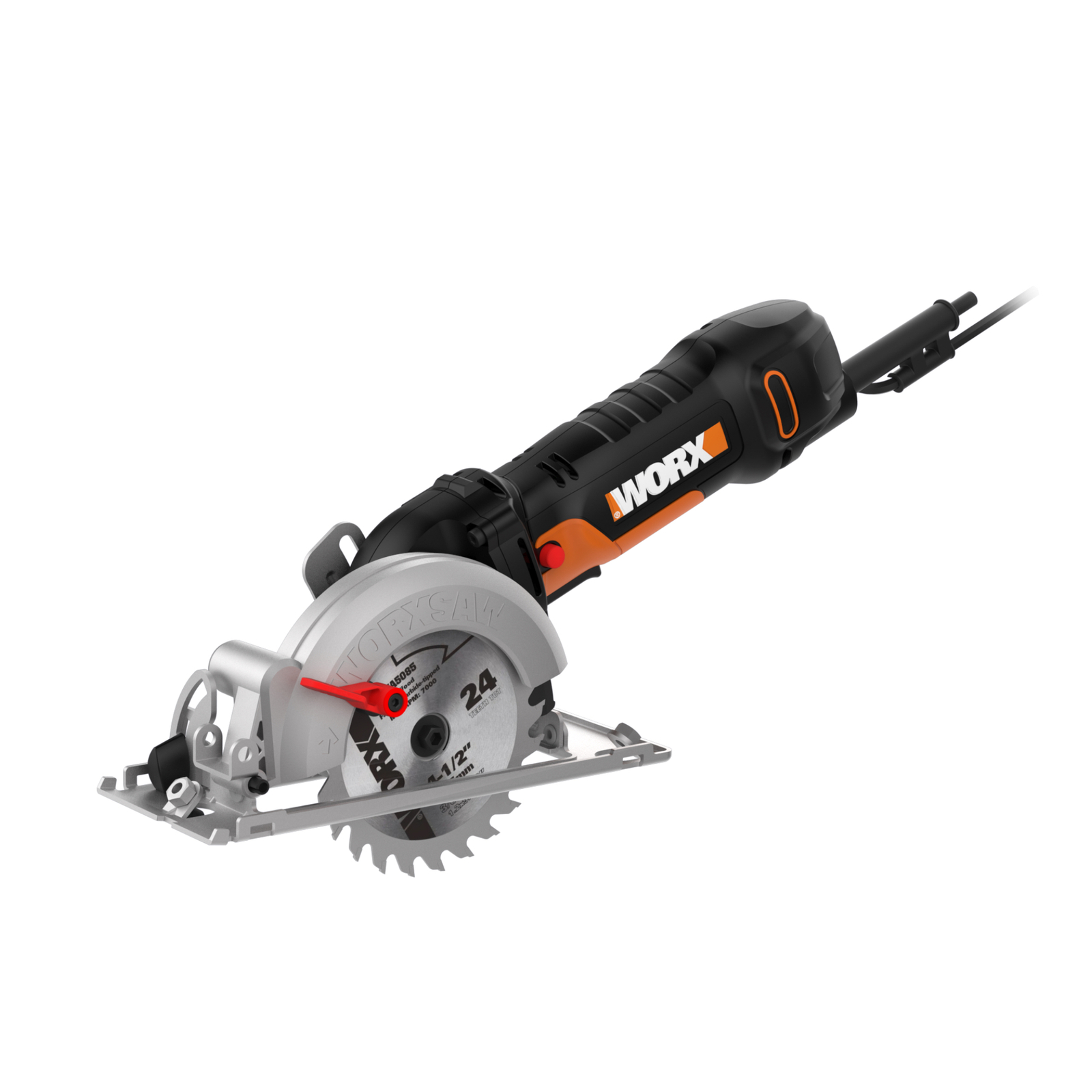 WX439L Worx WORXSAW 4-1/2&Prime; 4.5 AMP Corded Compact Circular Saw