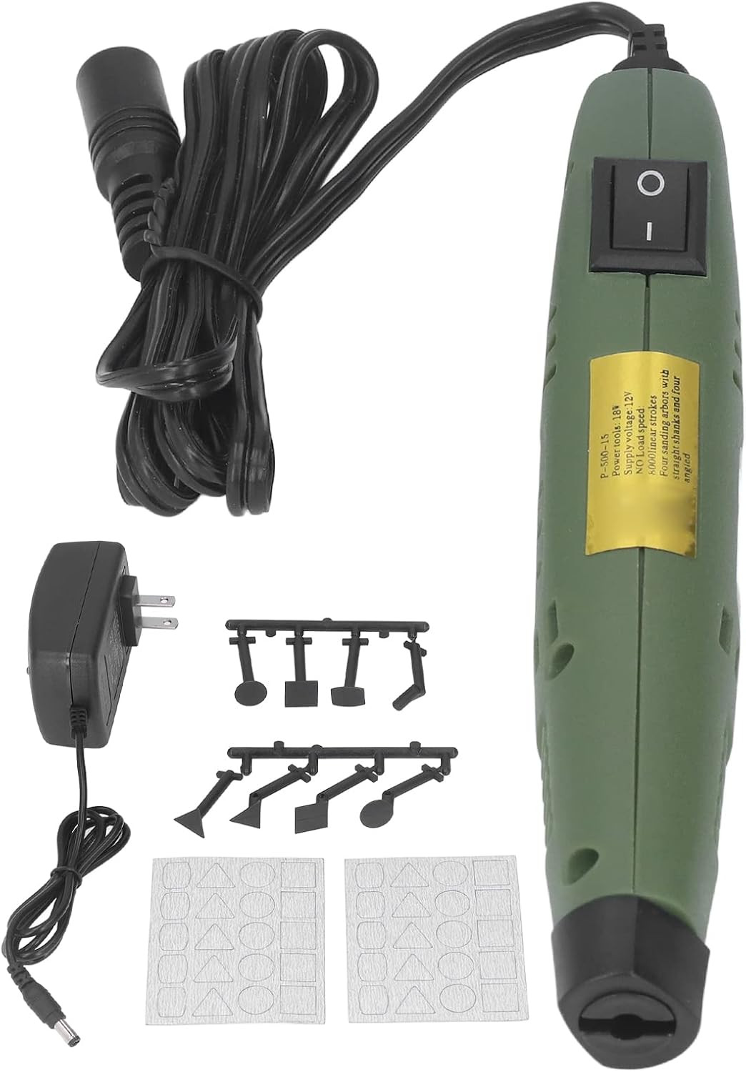 8000Rpm Power Sander, 100‑240V Mini Pen Sander, DIY Sanding Pen Polishing Machin