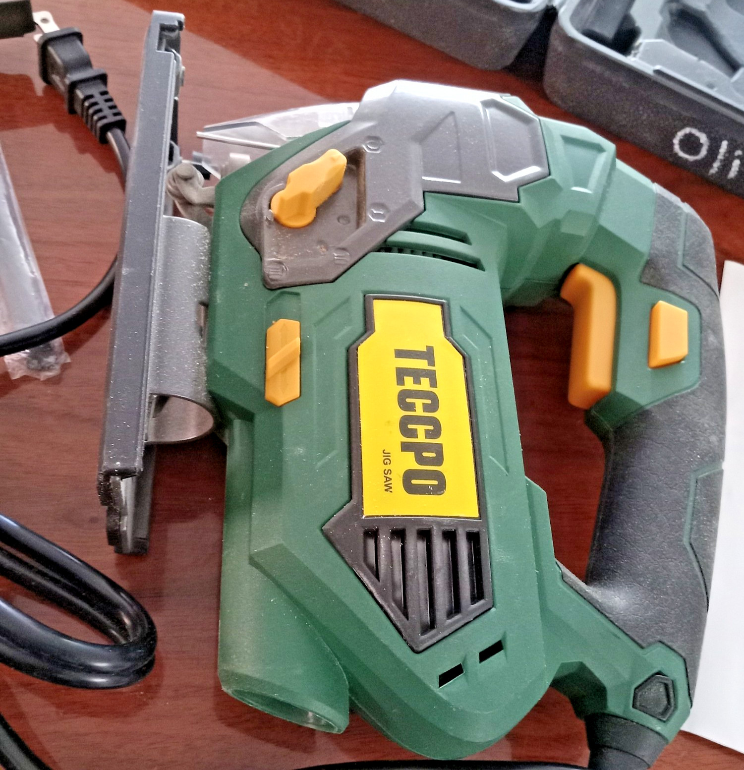 Jigsaw, 6.5 Amp 3000 SPM Jig Saw with Laser, 6 Variable Speed
