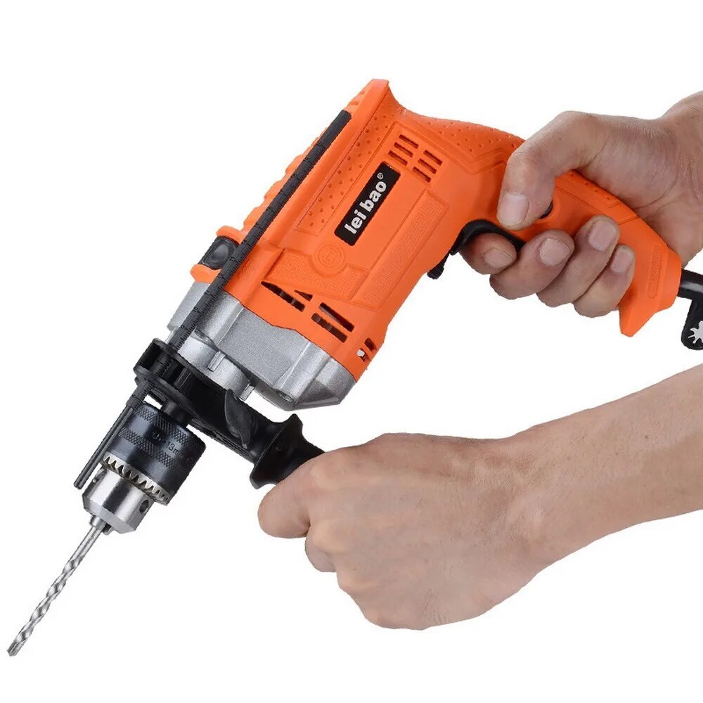 Electric Drill Hammer Impact Drill Adjustable Speed 220v 750W Rotary 3000r/min