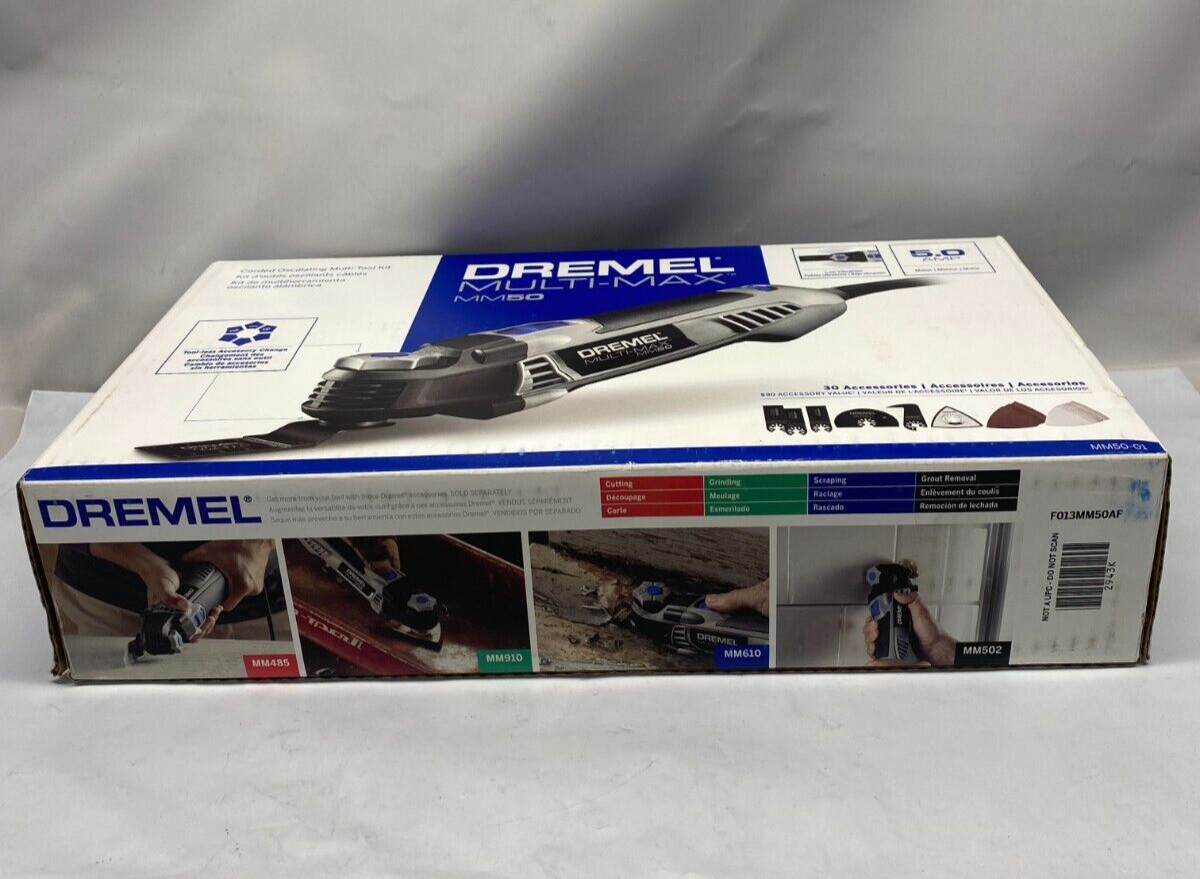 Dremel MM50-01 5.0Amp Oscillating Multi-Tool Kit w/ 30 Accessories