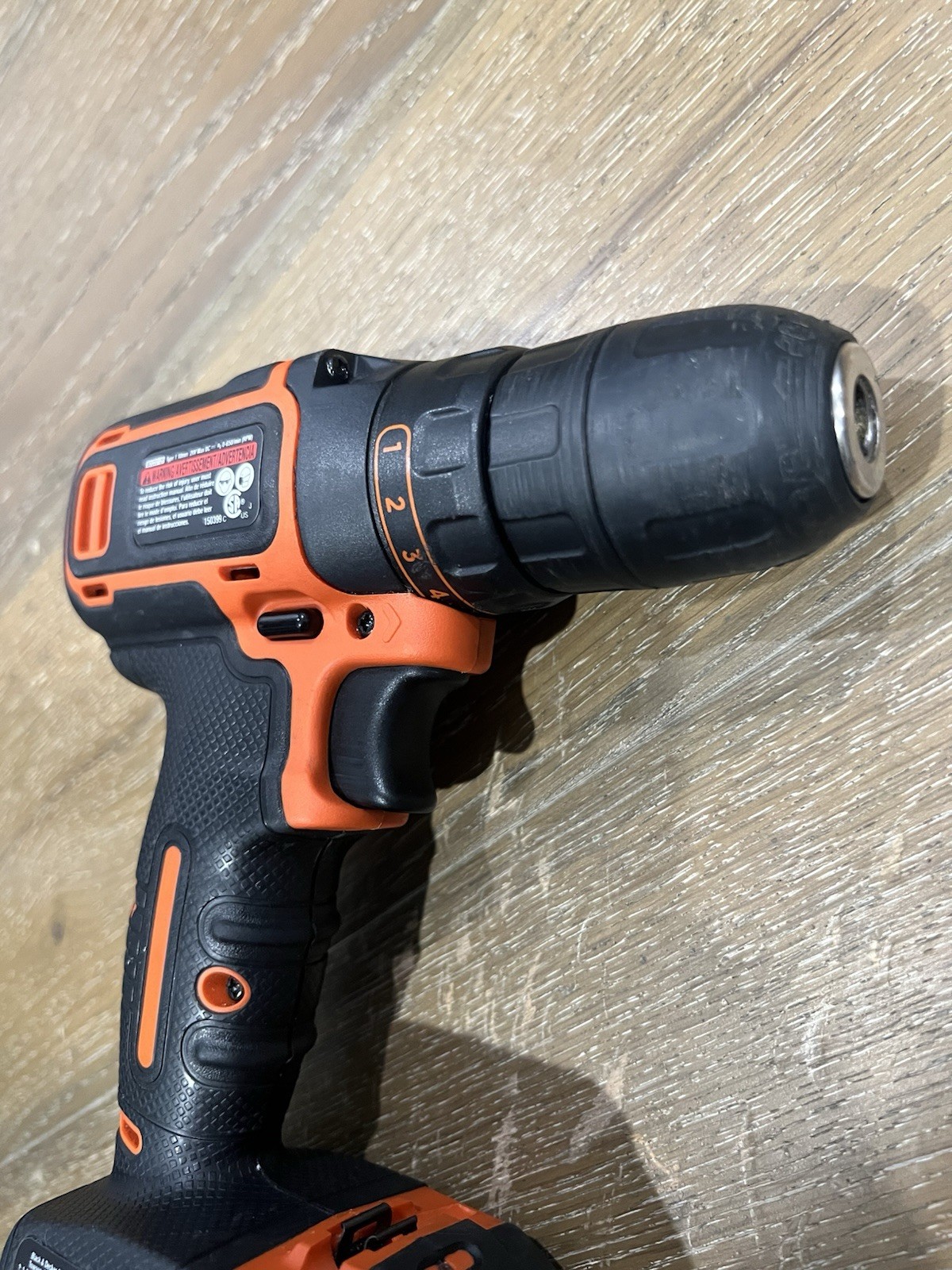 BLACK DECKER 20V Cordless 3/8 in Drill Driver, 1.5Ah, Battery & Charger Included