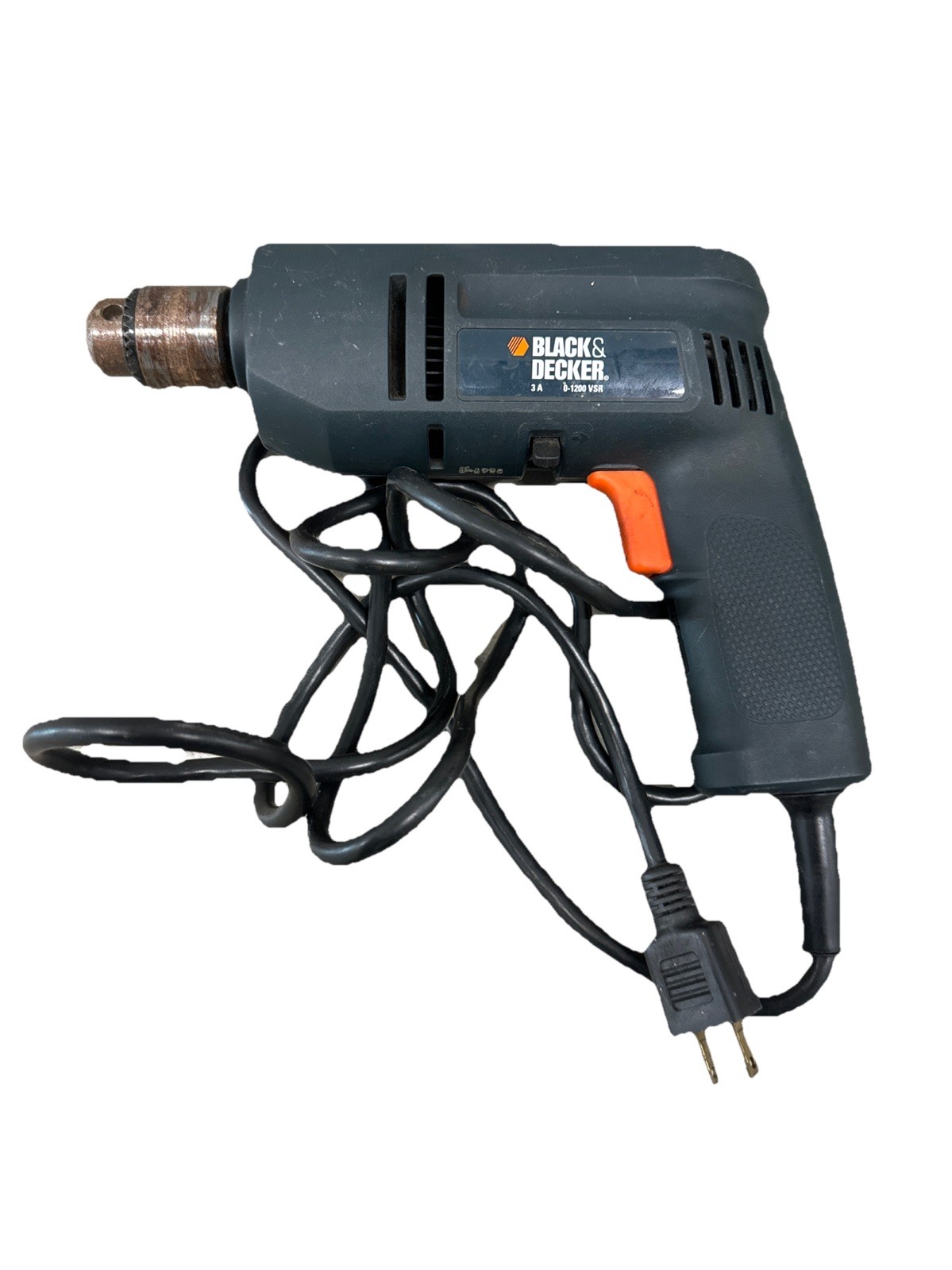 Black & Decker D1000 3A 0-1200 RPM Corded Drill 7153 (TESTED)