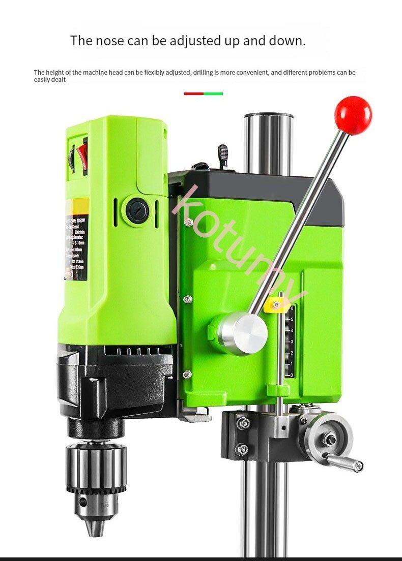 Precision Bench Drill Miniature 220V Drill Press Multi-Function Drilling Machine