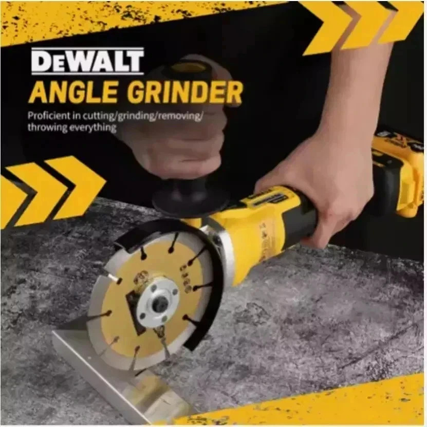 DEWALT DCG405FN 18V XR Brushless Cordless Angle Grinder 125mm 8500RPM Body Only