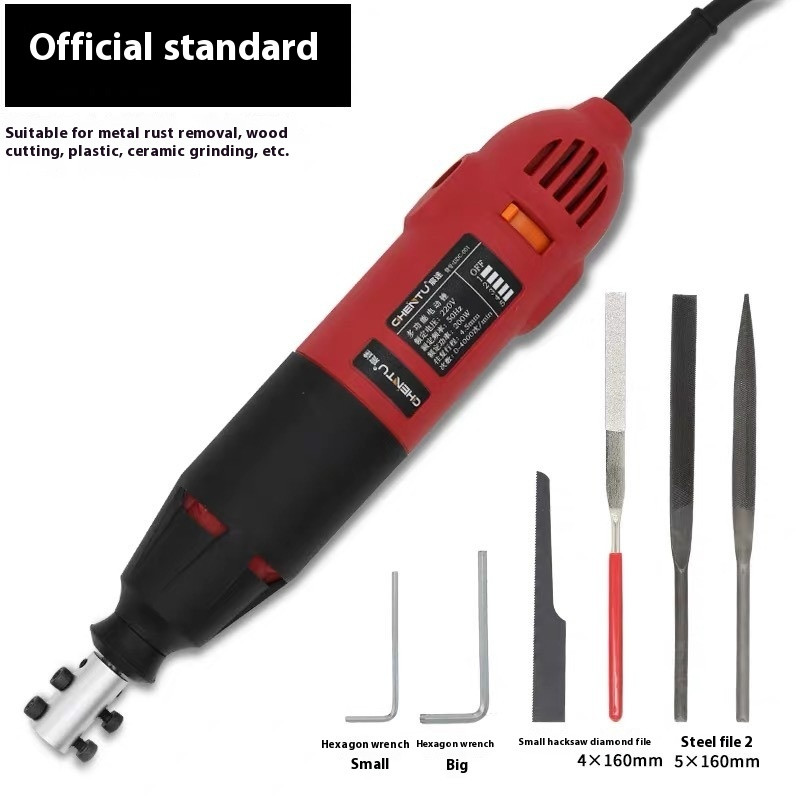 Electric Reciprocating File Metal Steel Trimming Polishing Sanding Grinder Tool