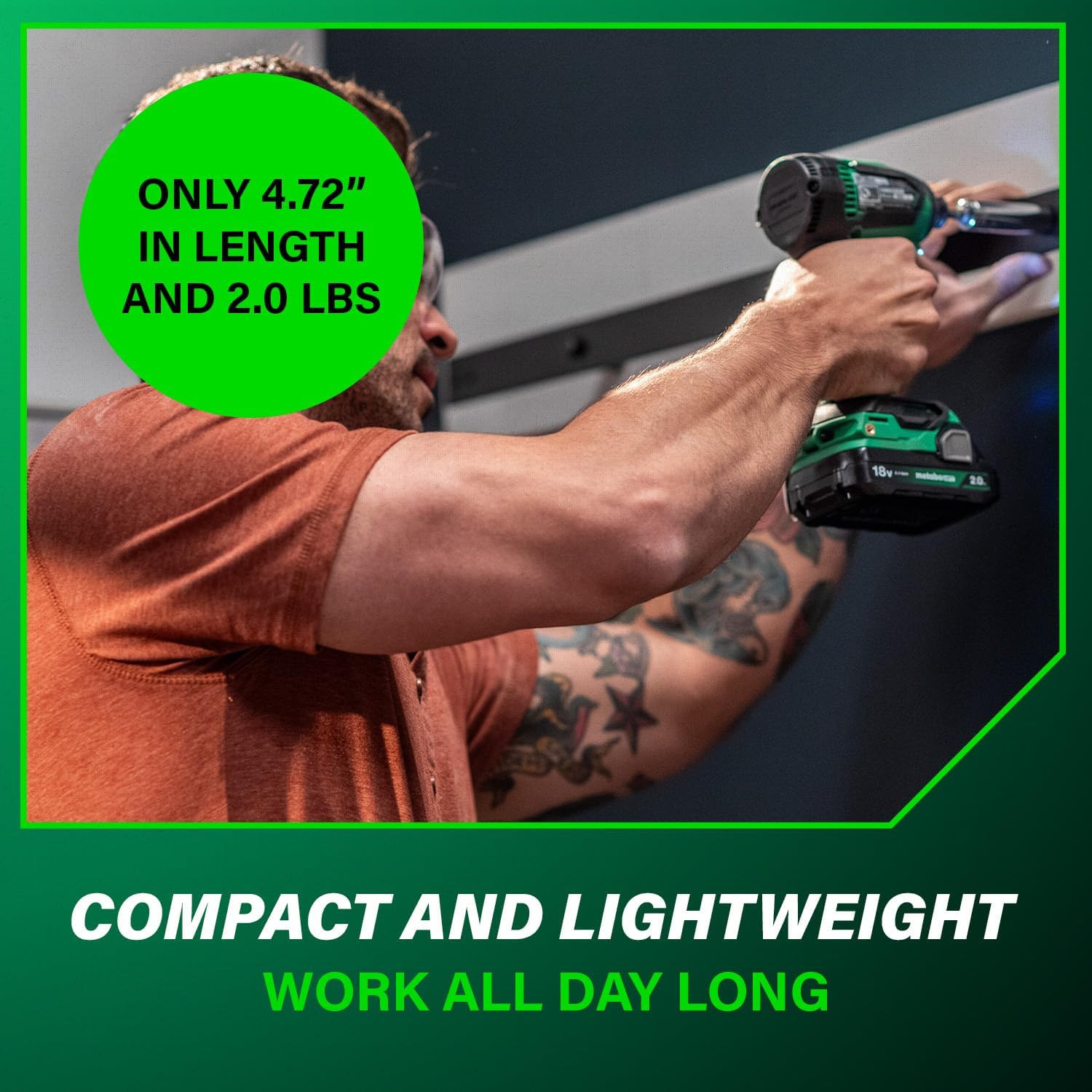 Metabo HPT 18V Multivolt Cordless Brushless Driver Drill & Impact Driver Combo K