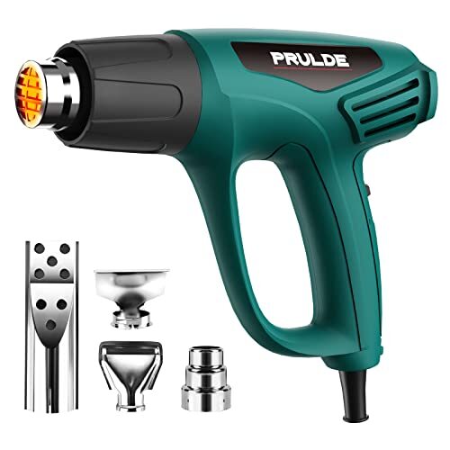 Heat Gun,1500W Dual Temperature Settings 572°F~1112°F Fast Heating Hot Air Gun
