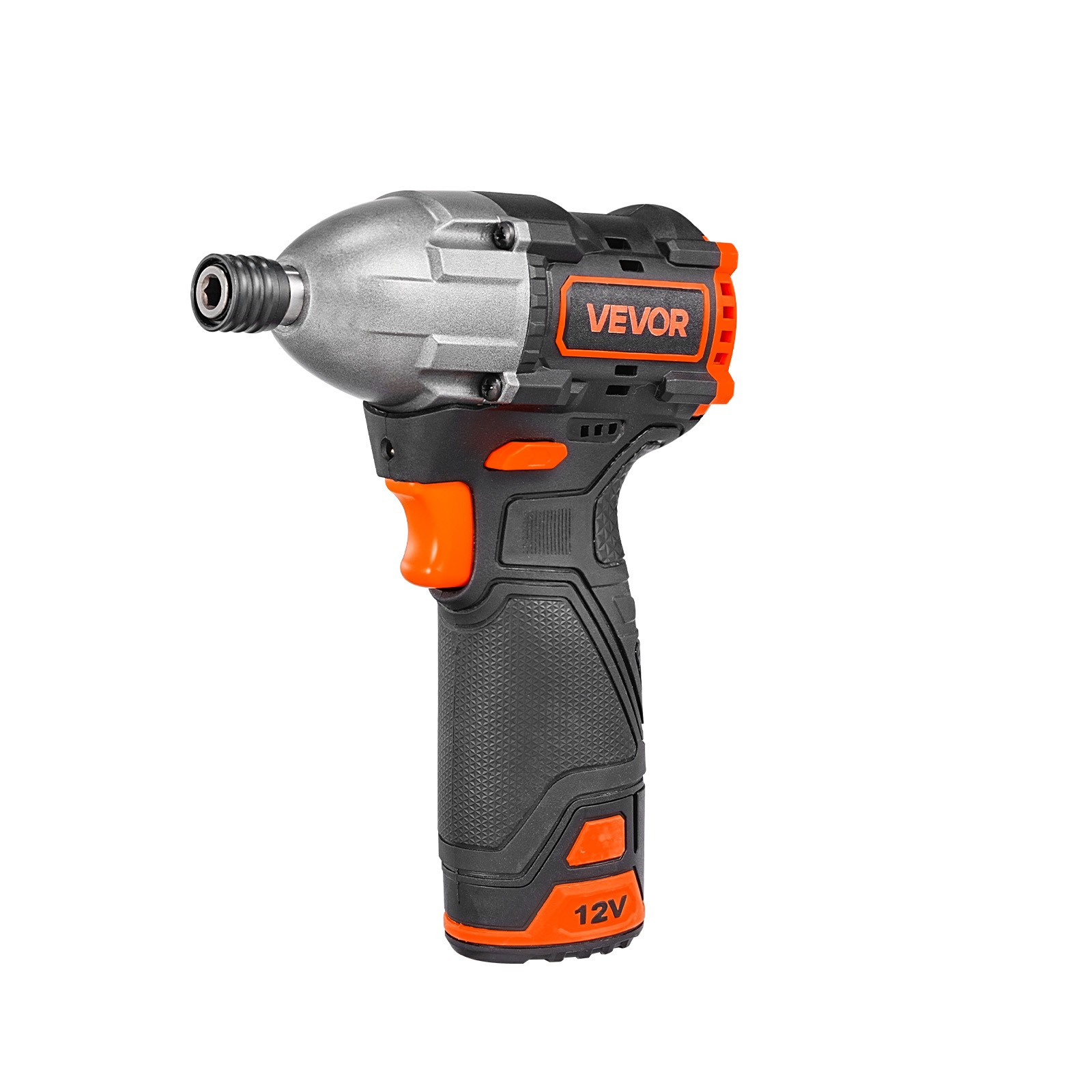 VEVOR Impact Driver Cordless Impact Driver 1/4 In 12 V Brushless Motor 3000 RPM