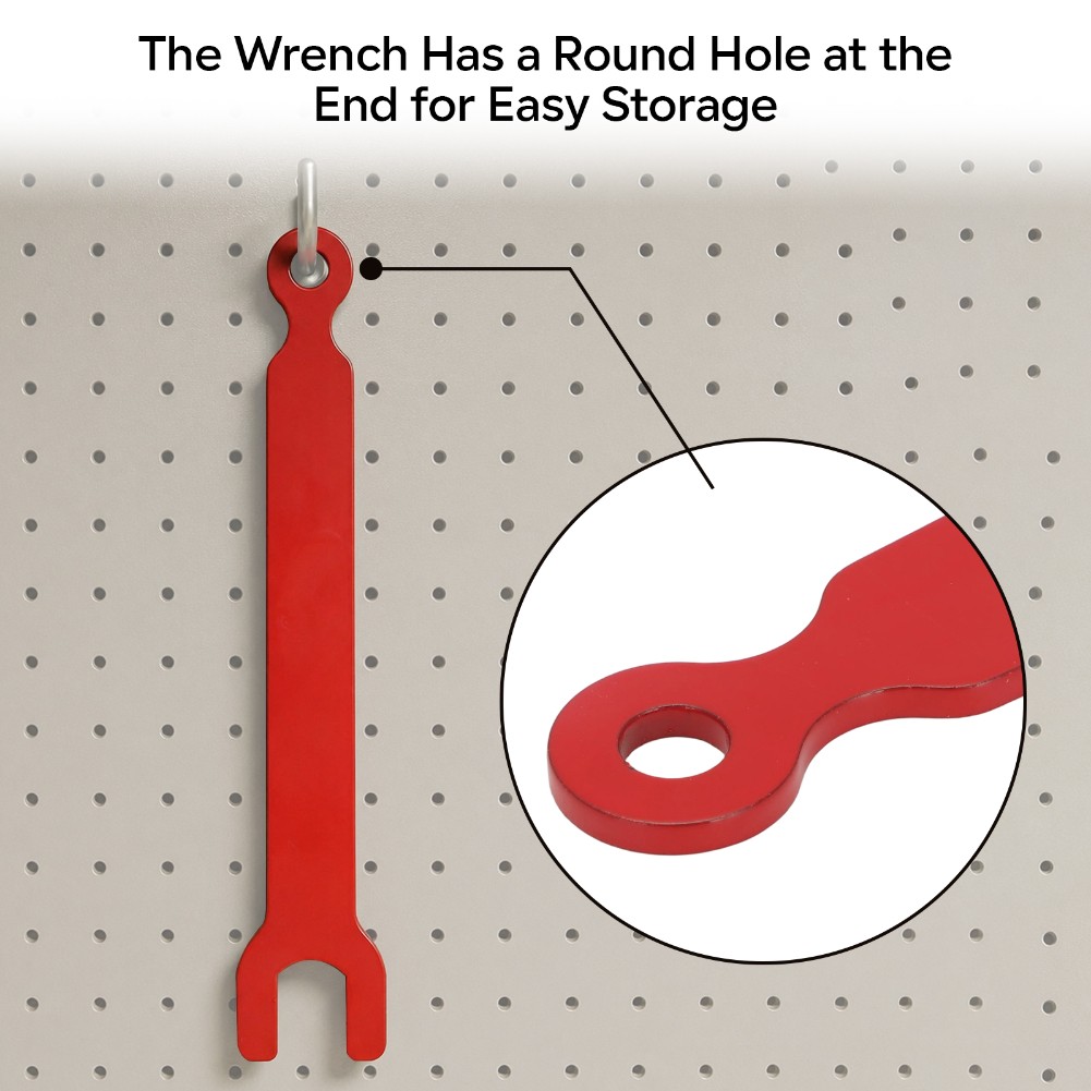 3.5mm Wrench For Delta Unisaw & Other Saws W/ a 7/8&Prime; Arbor Repair Removal Tool