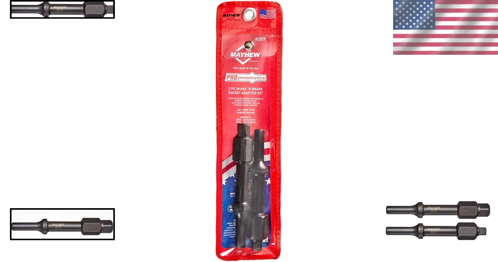 Black Oxide Finish Bolt Breaker Socket Set