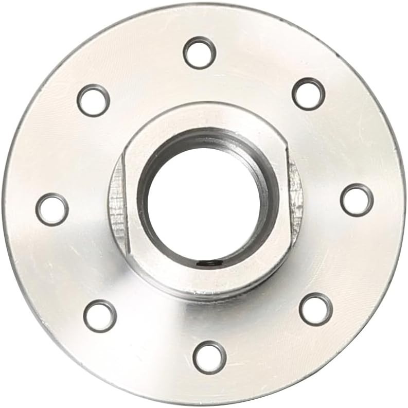Heavy-Duty 3&Prime; Alloy Steel Lathe Faceplate with Hand-Tightened 1&Prime;x8TPI Thread
