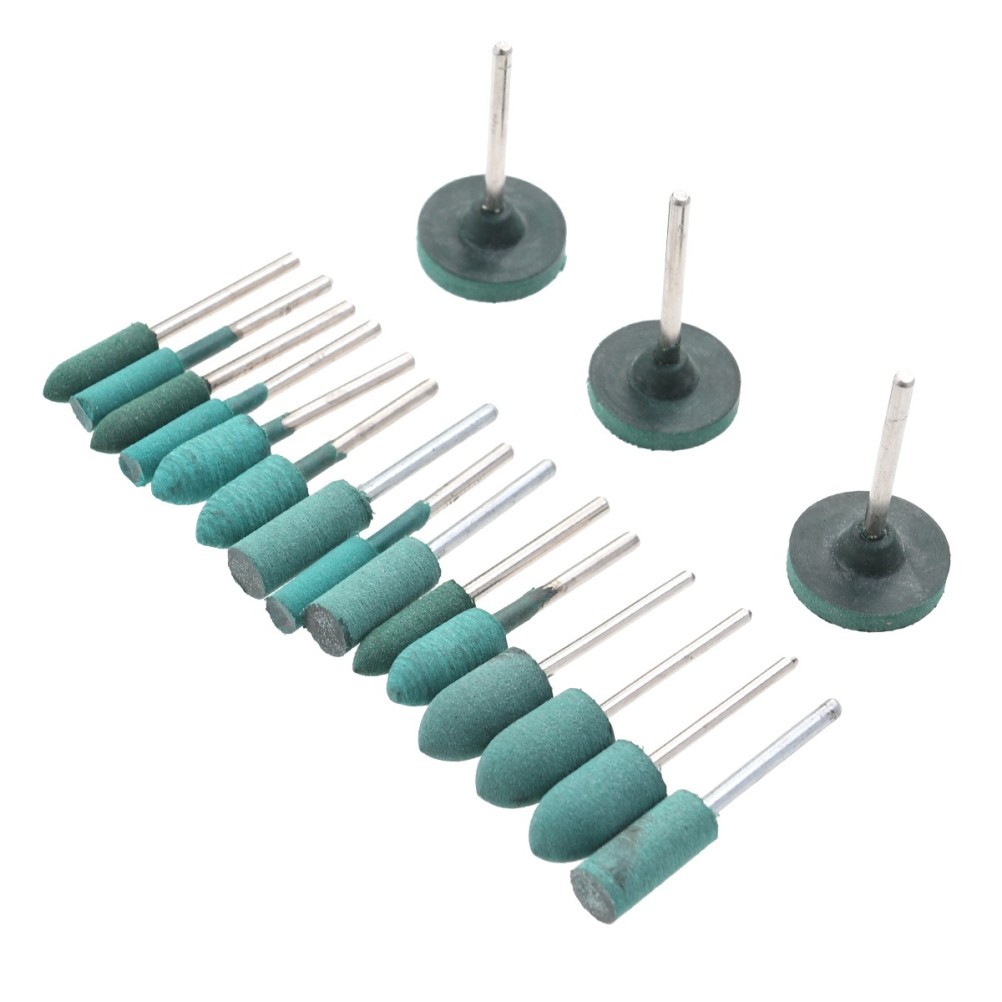 18Pcs Durable Buffing Wheel for Drill Polishing Metal and Non Metal Surfaces