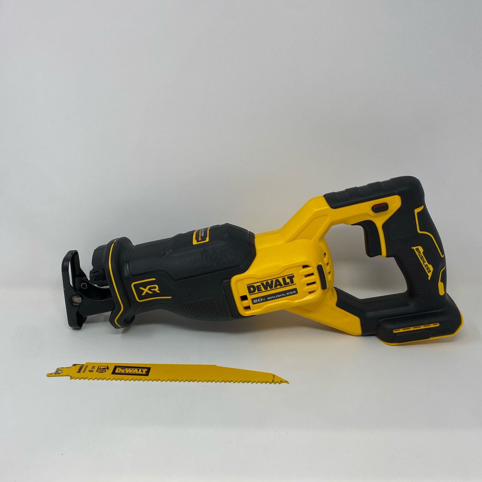 DEWALT 20V MAX XR Reciprocating Saw DCS382B Tool Only Yellow/Black