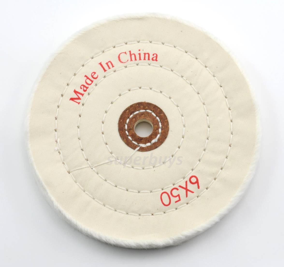 150mm Cotton Cloth Polishing Buffing Wheel Power Buff Angle Grinder Rotary Tool