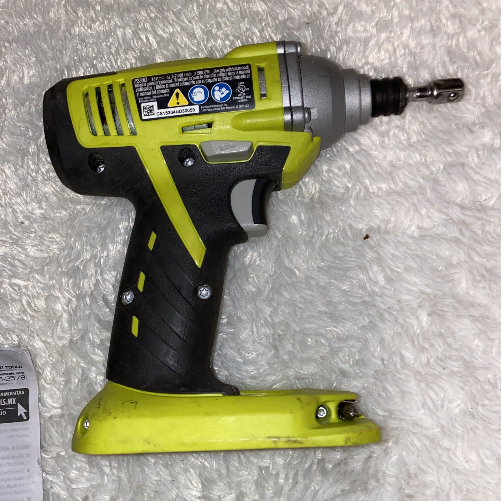 Ryobi 18V Brushless Cordless 1/2&Prime; Dril & Impact Drill Set w/charger plus Battery