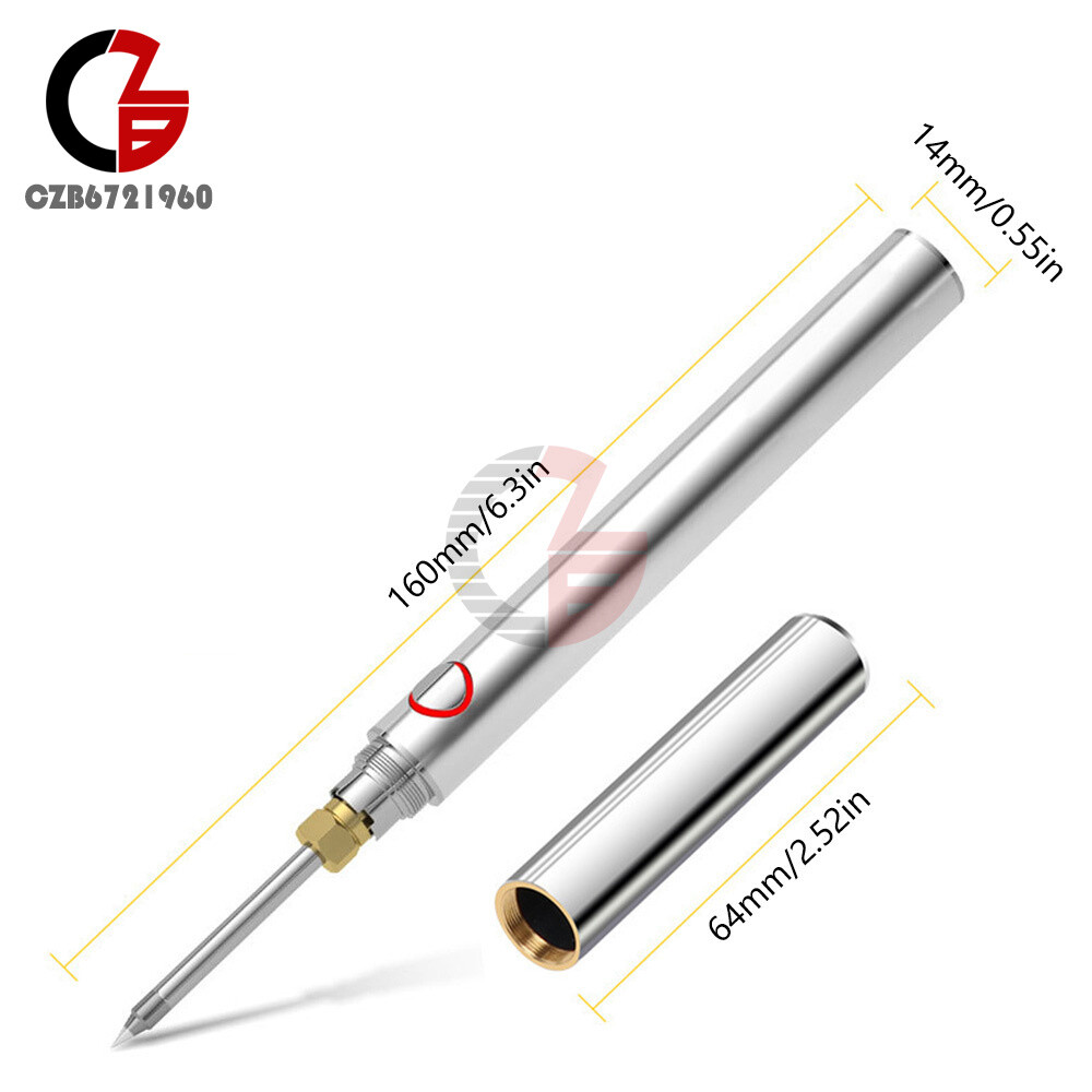 8-10W Portable Wireless Soldering Iron USB Rechargeable Soldering Iron Tool Set