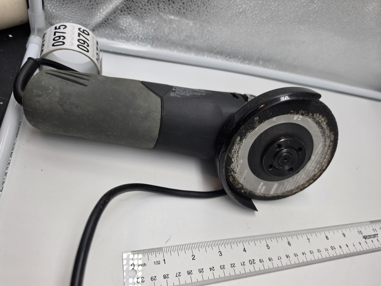 Shop Basics 4-1/2 In Angle Grinder Black Corded Electric AG174 Power Tool