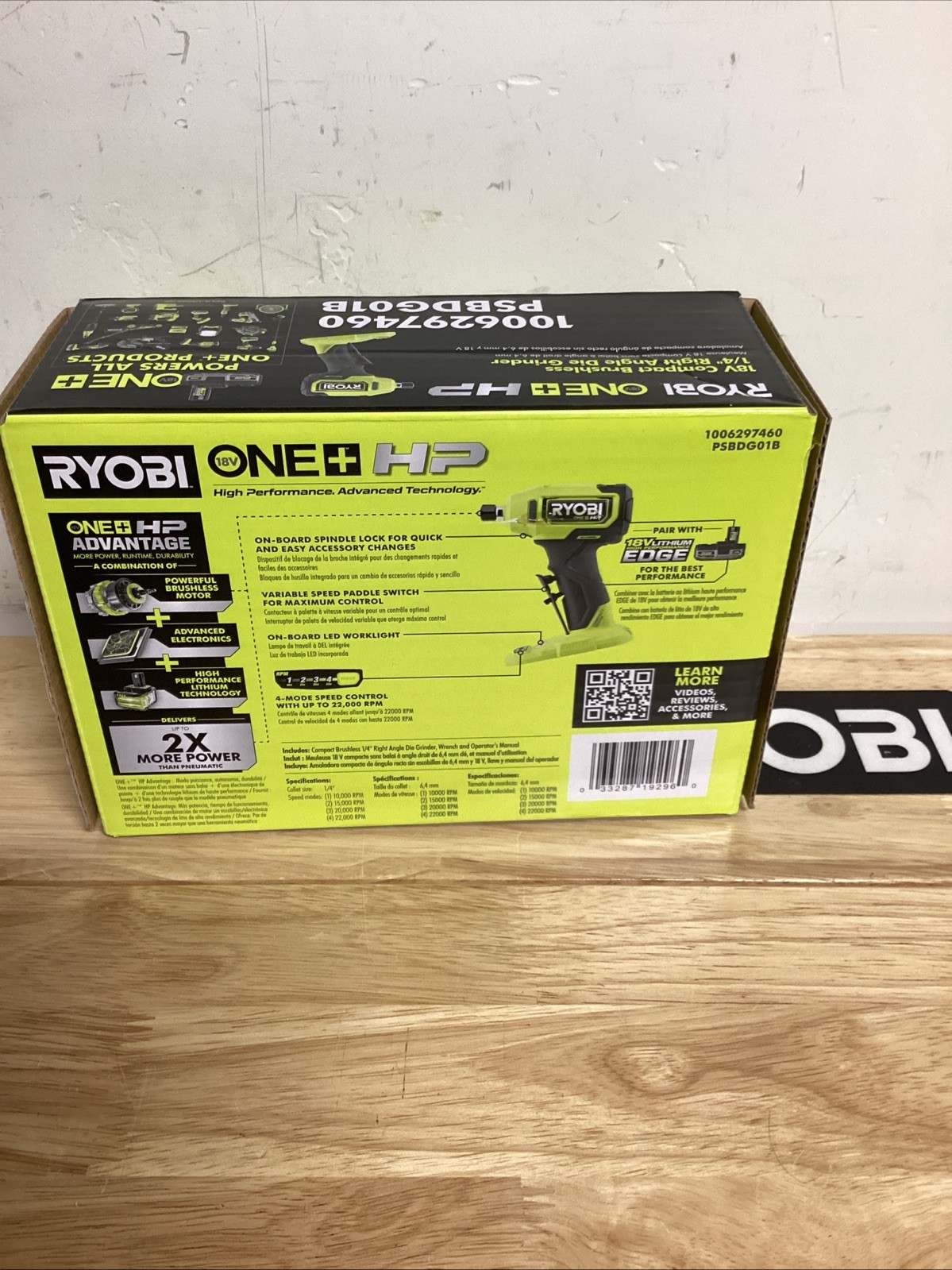 Ryobi P423 18V Cordless Grinder