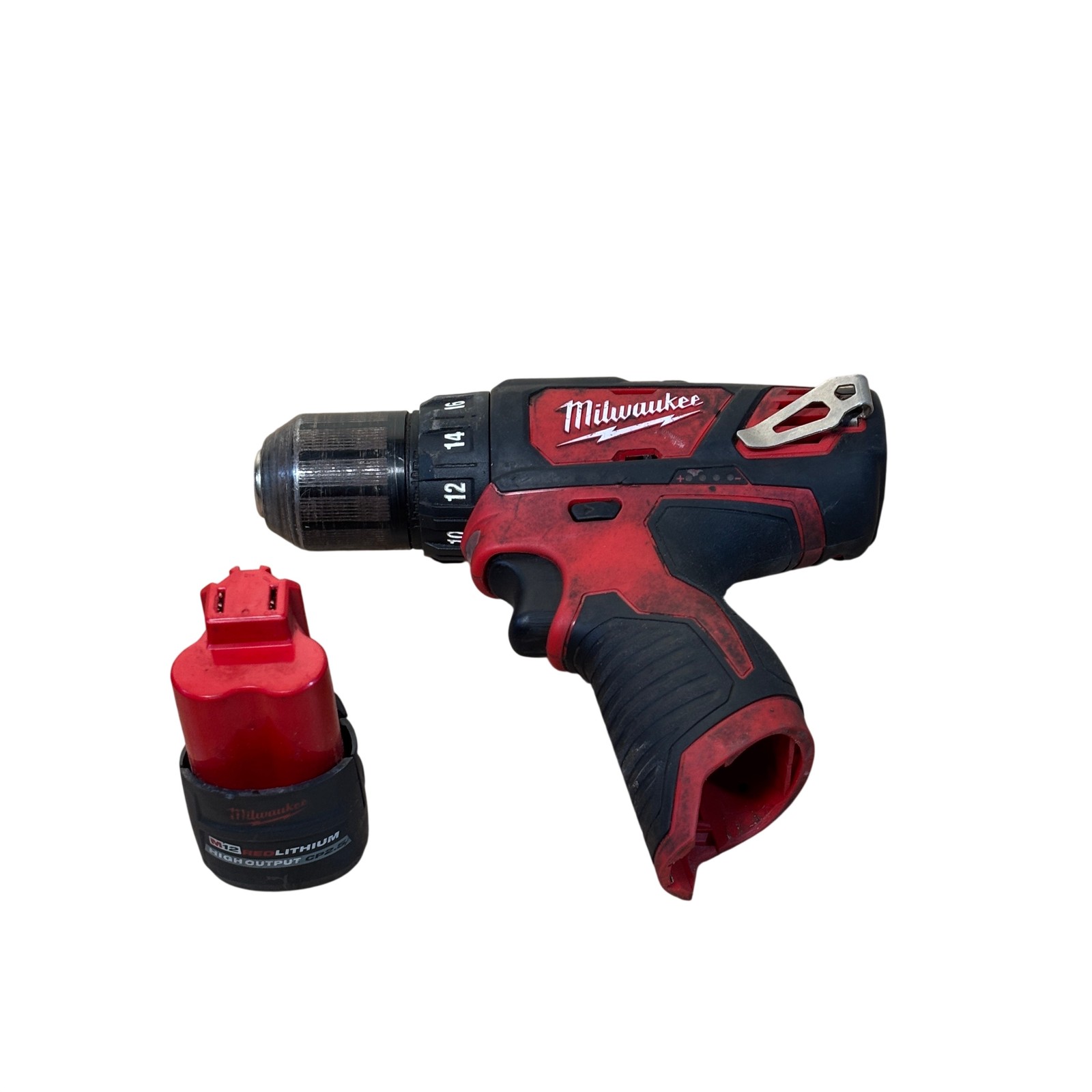 Milwaukee 2407-20 M12 12V Lithium-Ion Cordless 3/8&Prime; Drill/Driver 6814