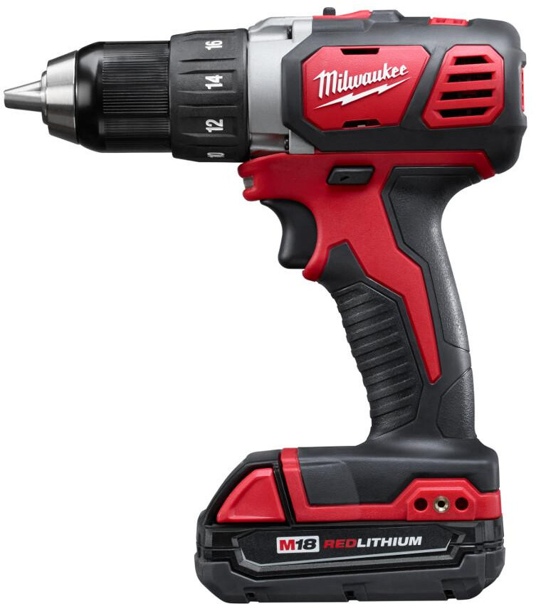 Cordless Drill/Driver Impact Driver 2 Tool Combo Kit High Power Lithium 18 V