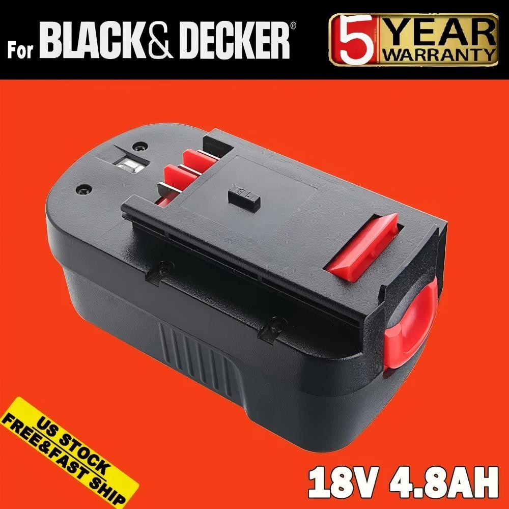 18V for Black and Decker HPB18 18Volt4.8Ah NEW Battery HPB18-OPE 244760-00 FS18B