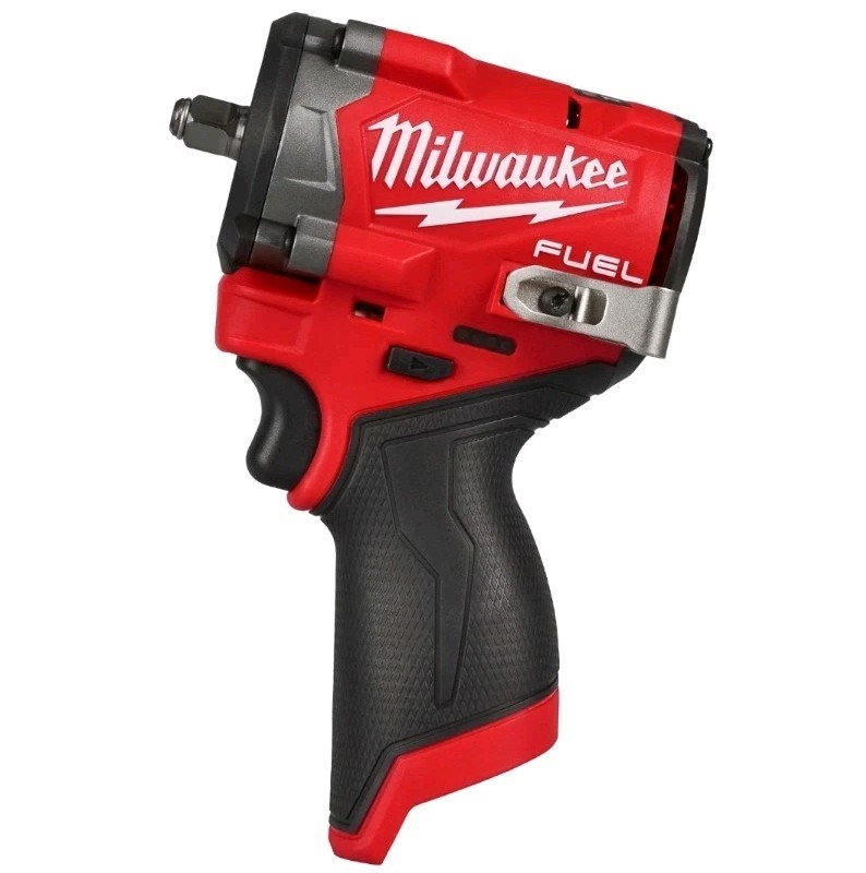 Milwaukee 2562-20 M12 FUEL 12V 3/8&Prime; Stubby Brsuhless Impact Wrench – Bare Tool