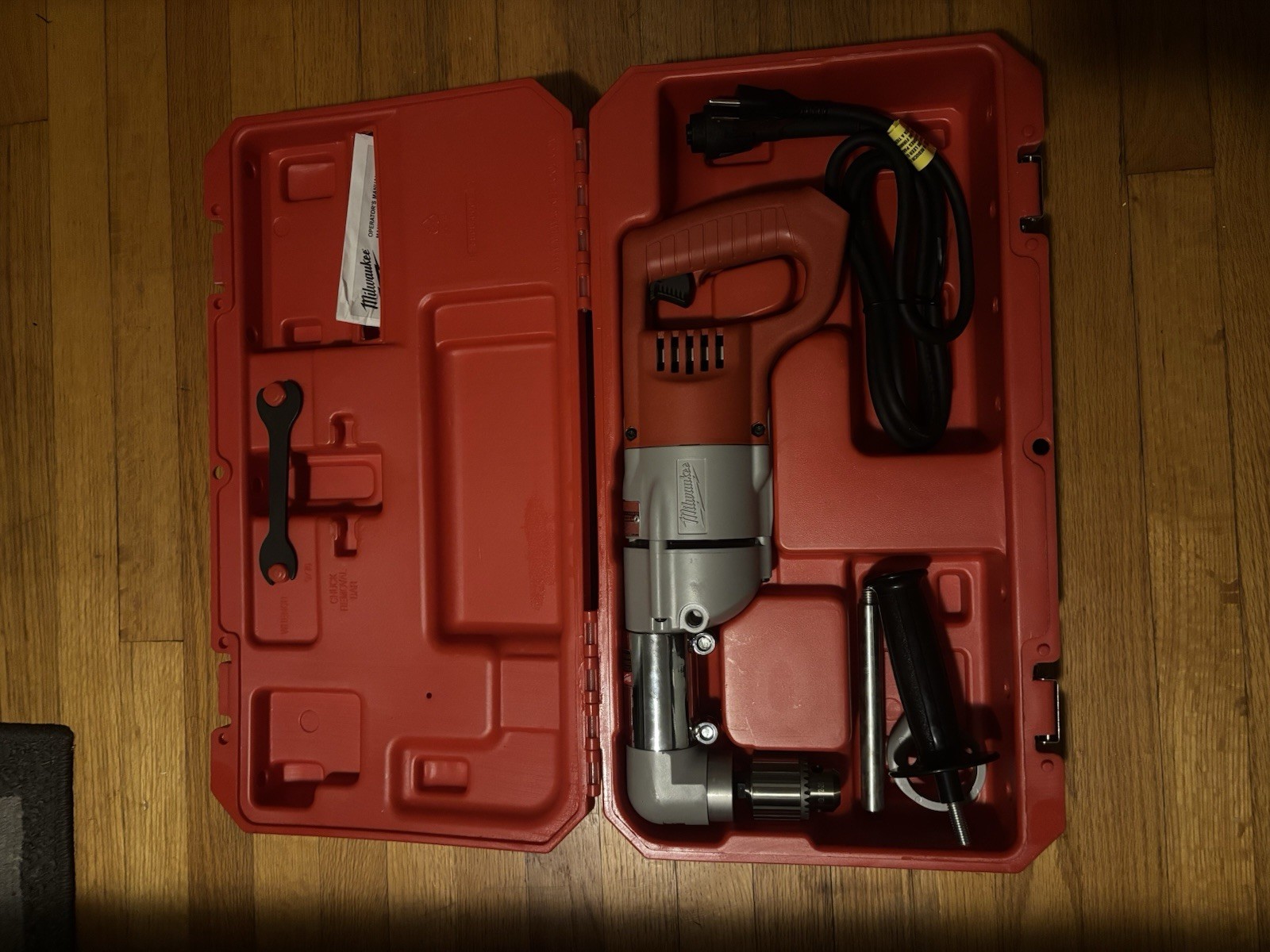 Milwaukee 3107-6 1/2” Right Angle Drill w/ Original Case Tested Working