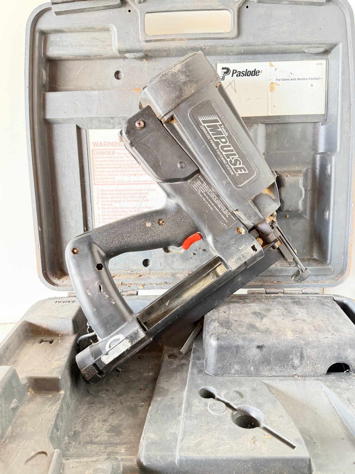 Paslode Impulse Model IM250 Solid State Finish Nailer, no Battery or charger