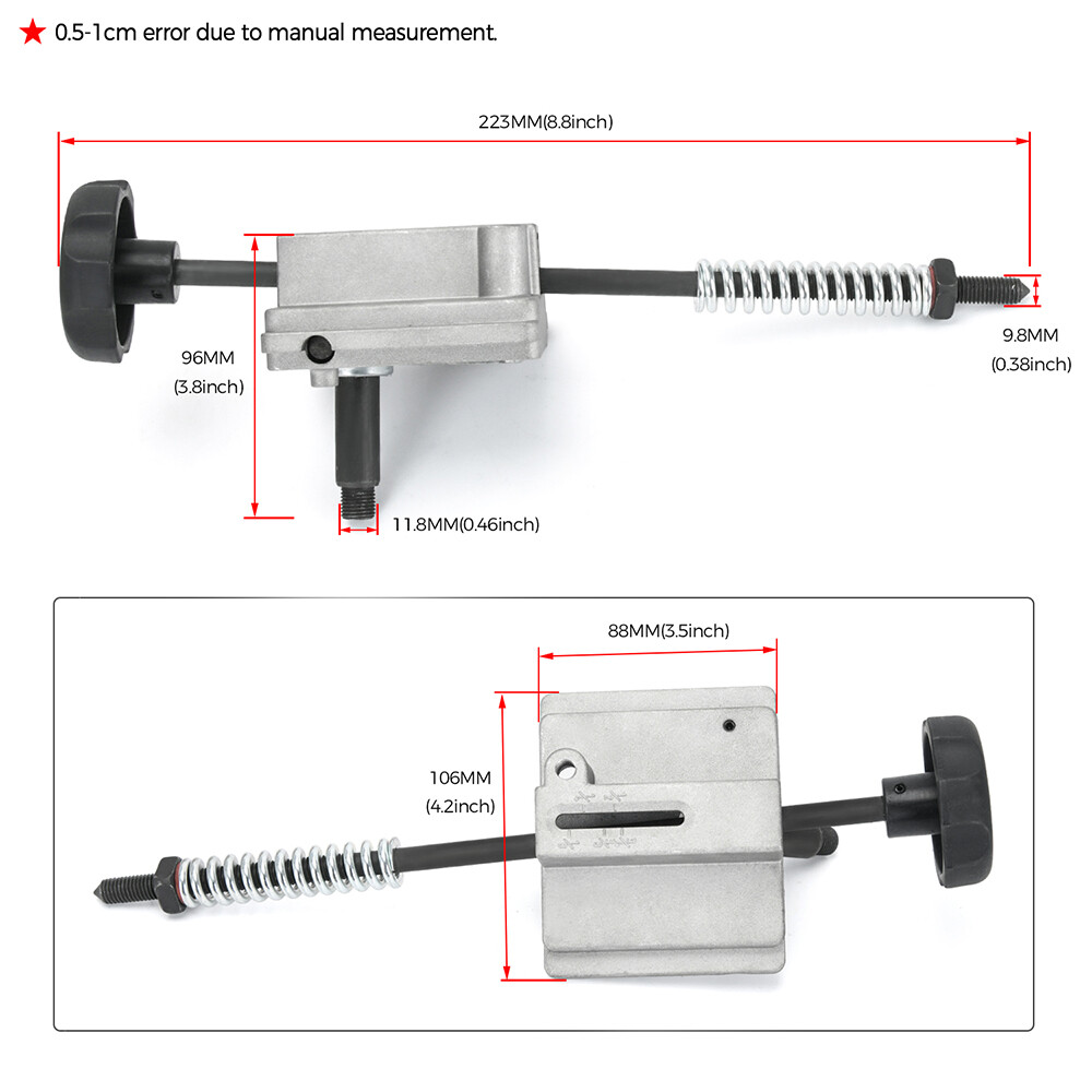 14&Prime; Band Saw Shaft Hinge Assembly Replacement Parts Upgrade Hardware Metal