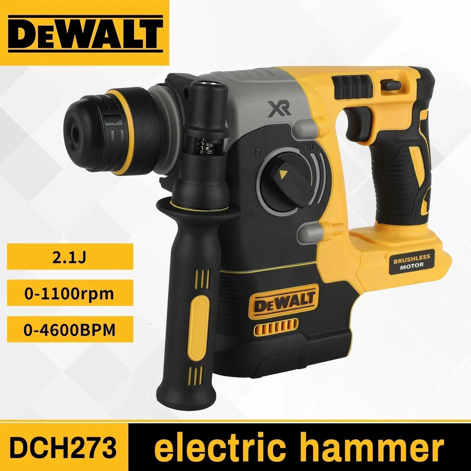 DEWALT DCH273 rotary percussion drill MAX SDS brushless impact Hammer Cordless*