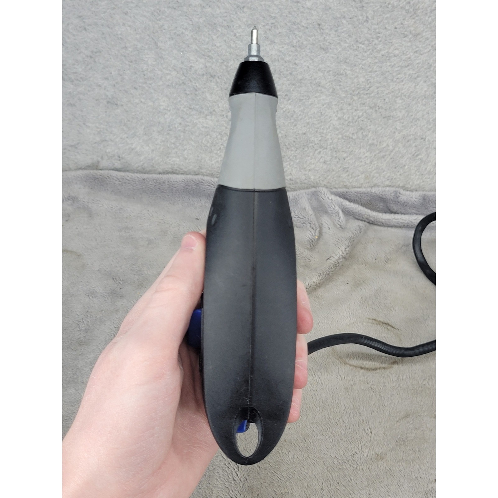 Dremel 290-01 Engraver Electric Rotary Tool Black Blue Grey Corded 120V 0.2A