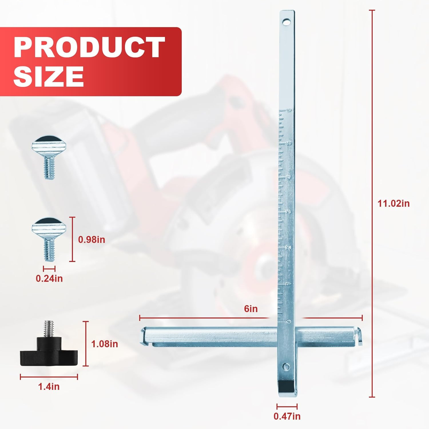 49-22-4146 Rip Fence Kit Fits for Circular Saws 6405-6, 6390-20, 6390-21, 6394-2