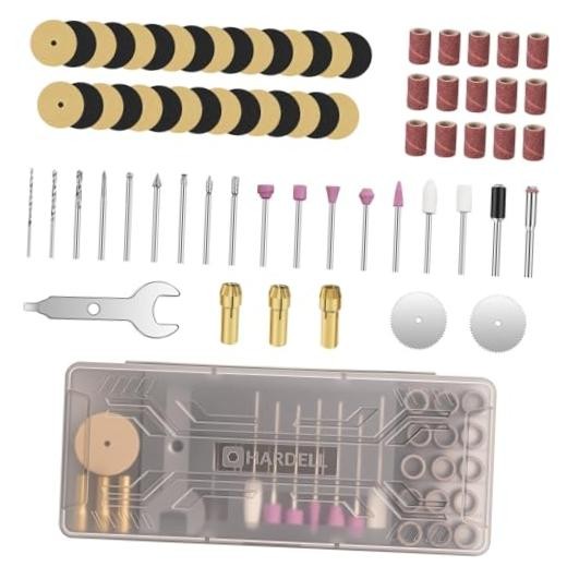 69pcs Rotary Tool Accessories Kit Universal 1.0 1.6 2.3mm | Power Rotary Grey