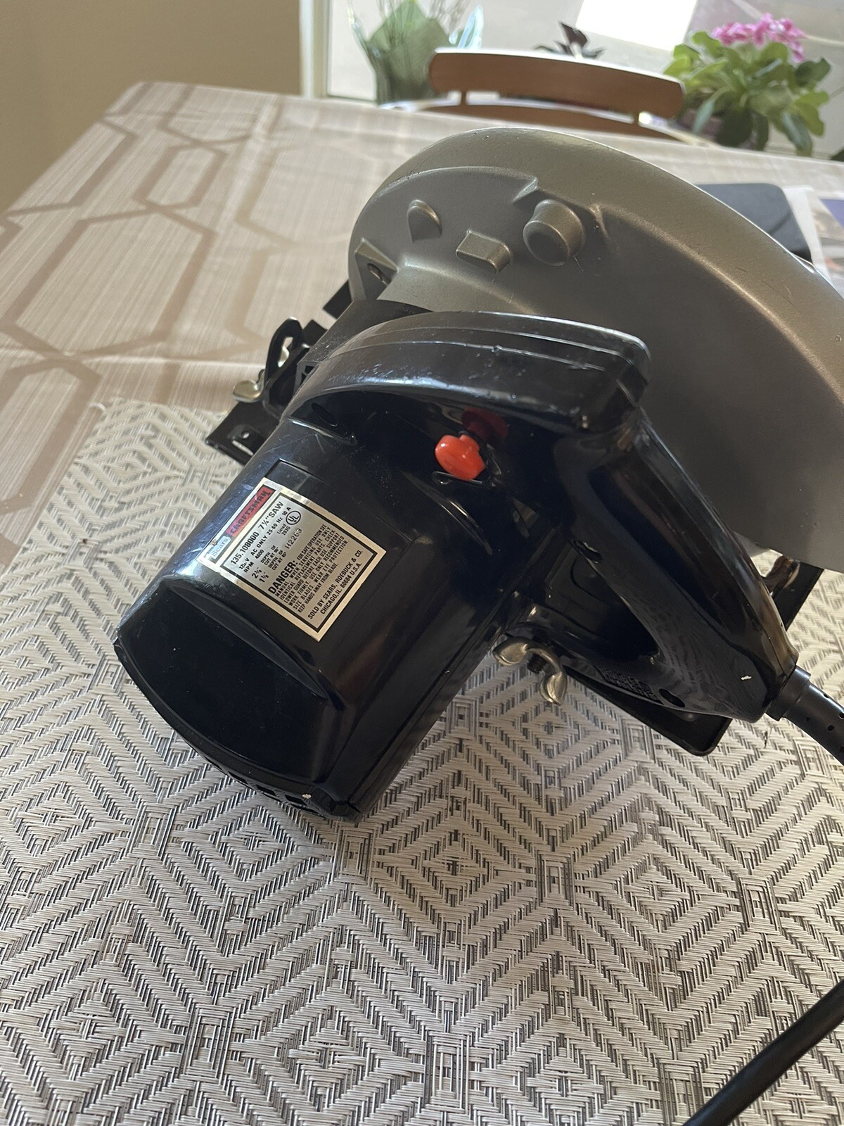 Craftsman-7-1/4 in. Corded Circular Saw- With a combination Blade-2 Horse Power