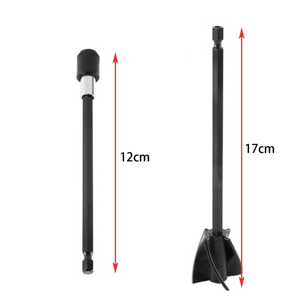 Portable Epoxy Resin Mixer with ABS Body 17cm Size and 2 Connecting Rods