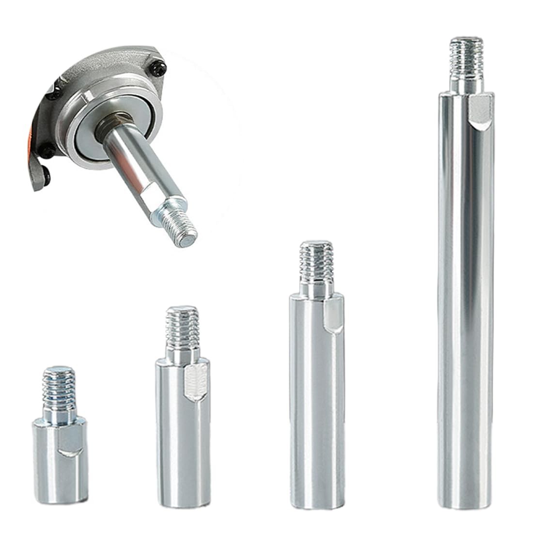 Angle Grinder Extension Rod,M10 Thread Polishing Machine Adapter Lever 4 Sets…