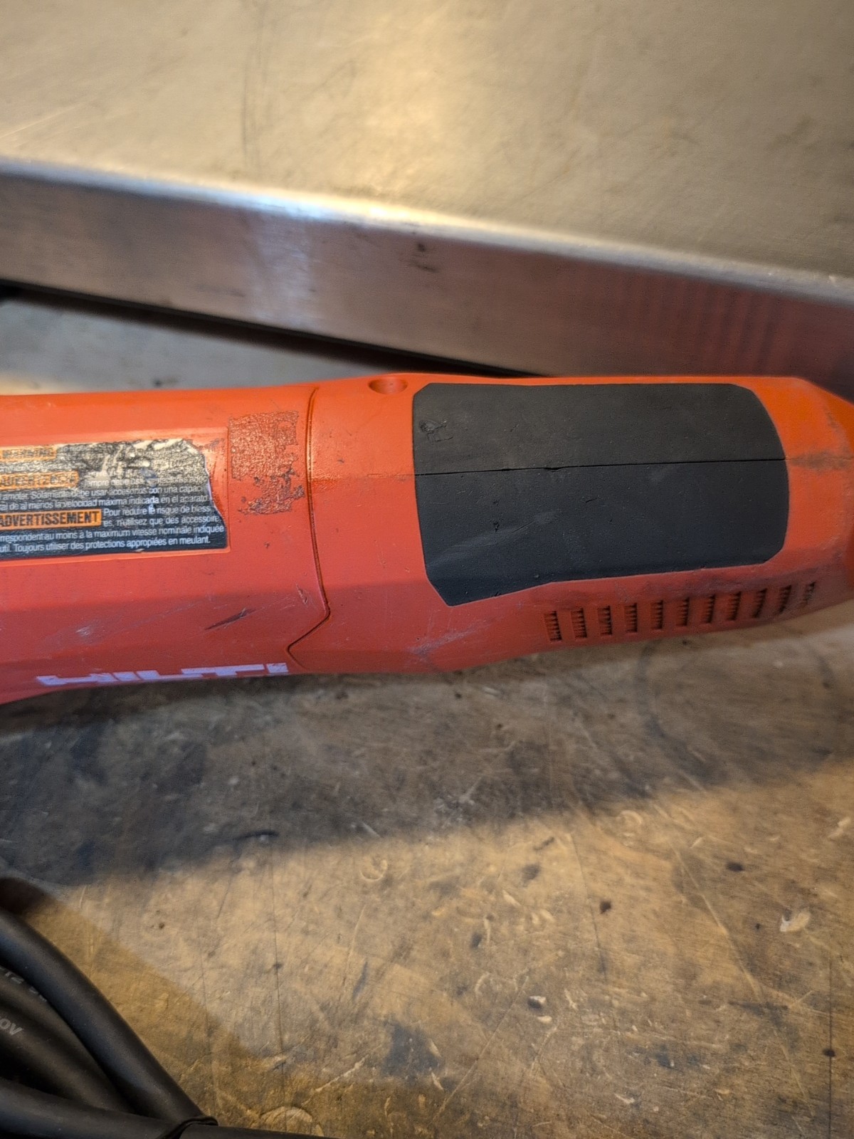 HILTI AG 500-12D Angle Grinder, Germany. Serviced.