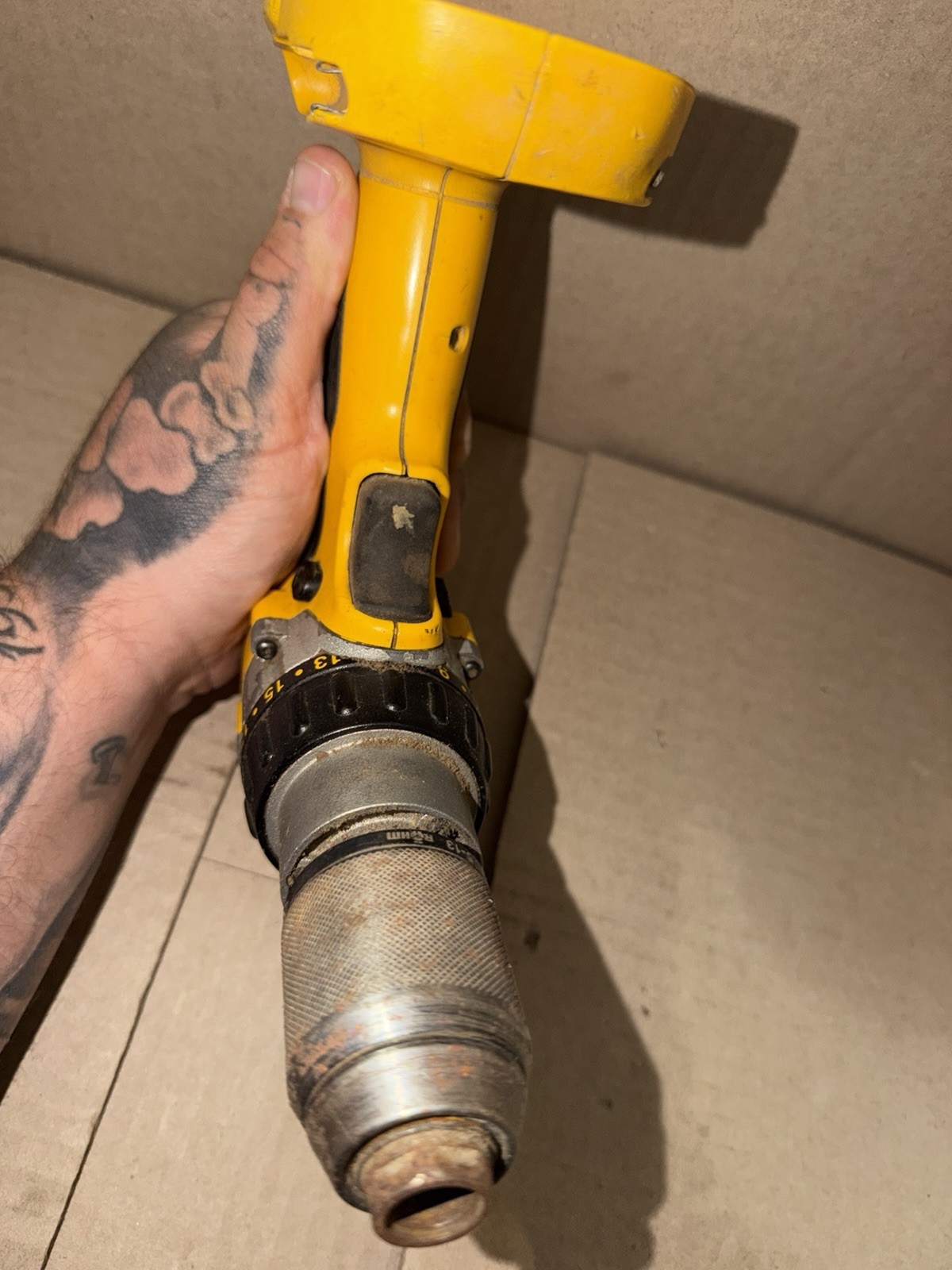 DEWALT DC987 18V XRP Cordless Drill/Driver 1/2 in Keyless Chuck Tool Only